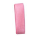 20m Organza Woven Edge Ribbon - Rose Pink